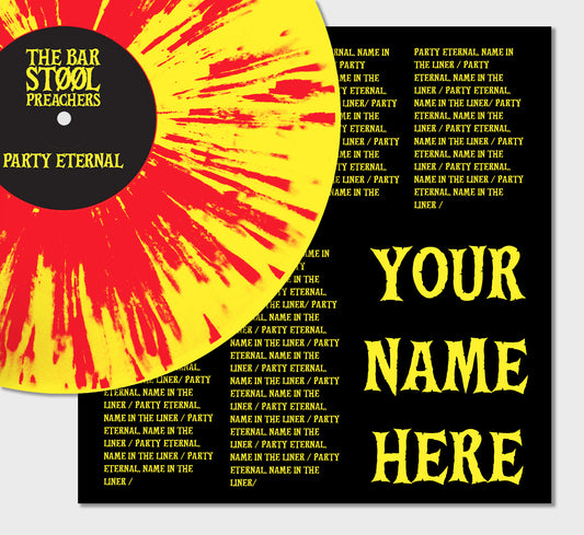 [Upgrade] Get Your Name on the Vinyl Album Liner [CROWDFUND PERK]