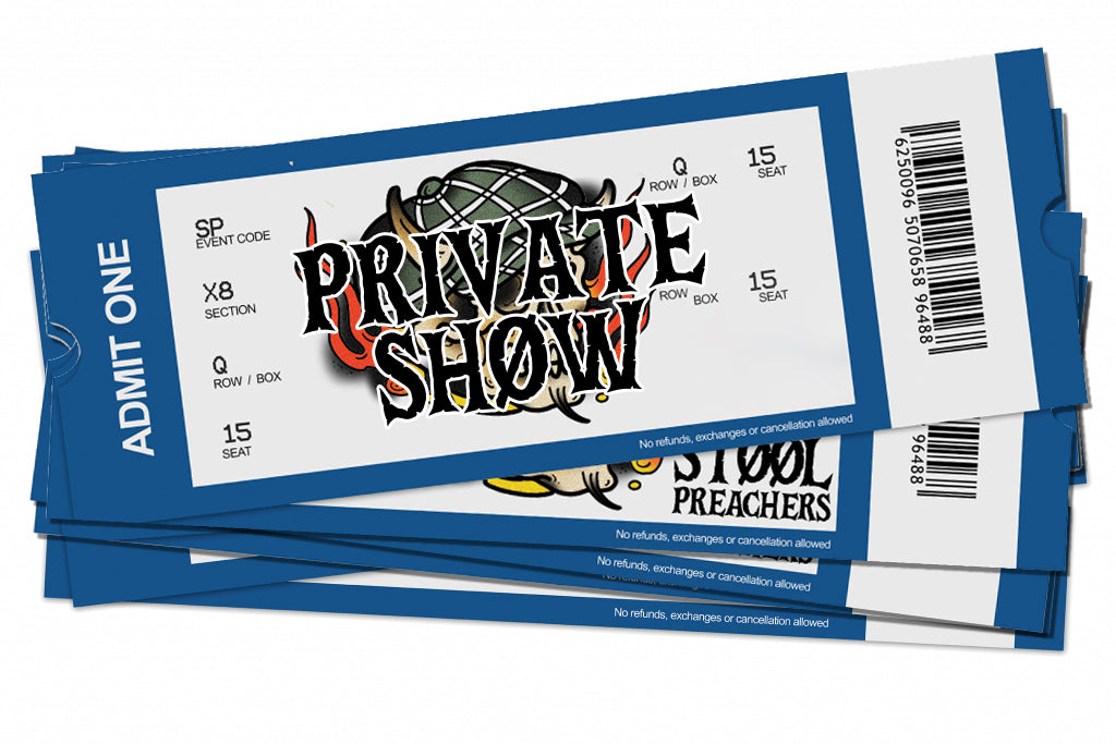 Book a Private Show [CROWDFUND PERK]